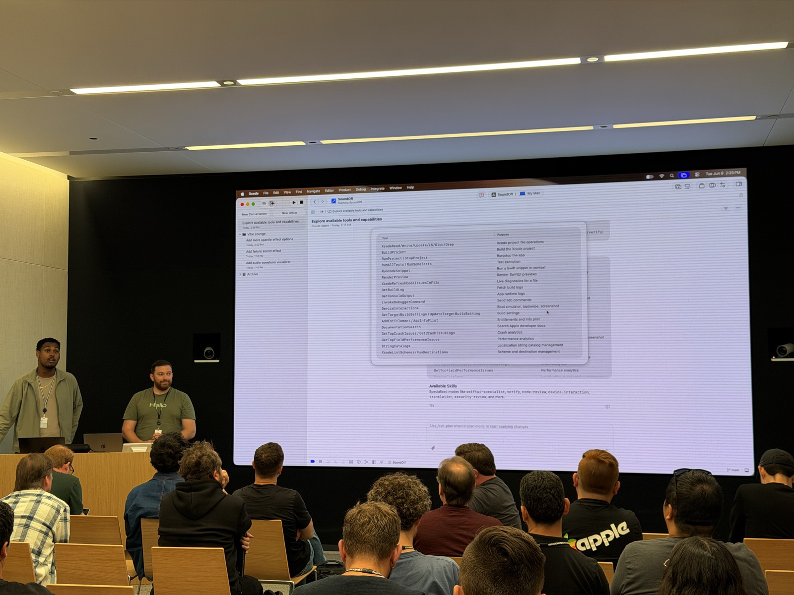 Xcode 27のAIについてのQ＆Aが盛り上がりました。